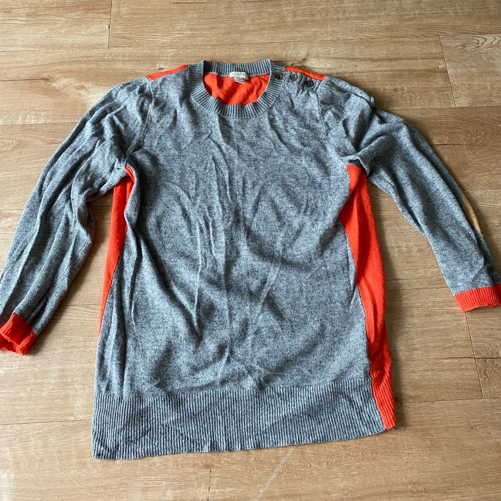 J. Crew color block sweater